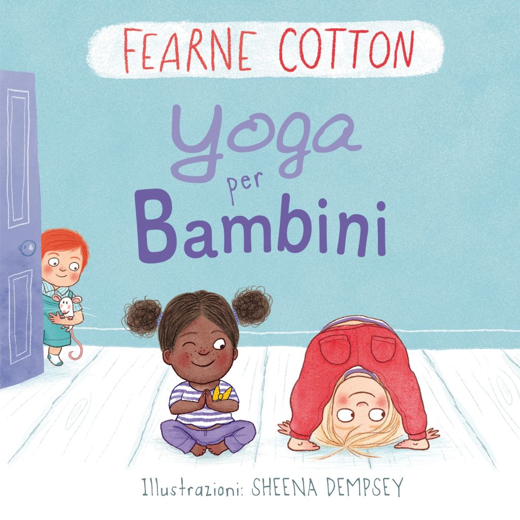 Yoga Design Lab - Tappetino Yoga Per Bambini - Ecologico, Antiscivolo, Celeste 4mm - Con Tracolla